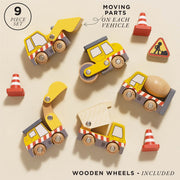 Construction Toy Cars, Trucks & Diggers Set