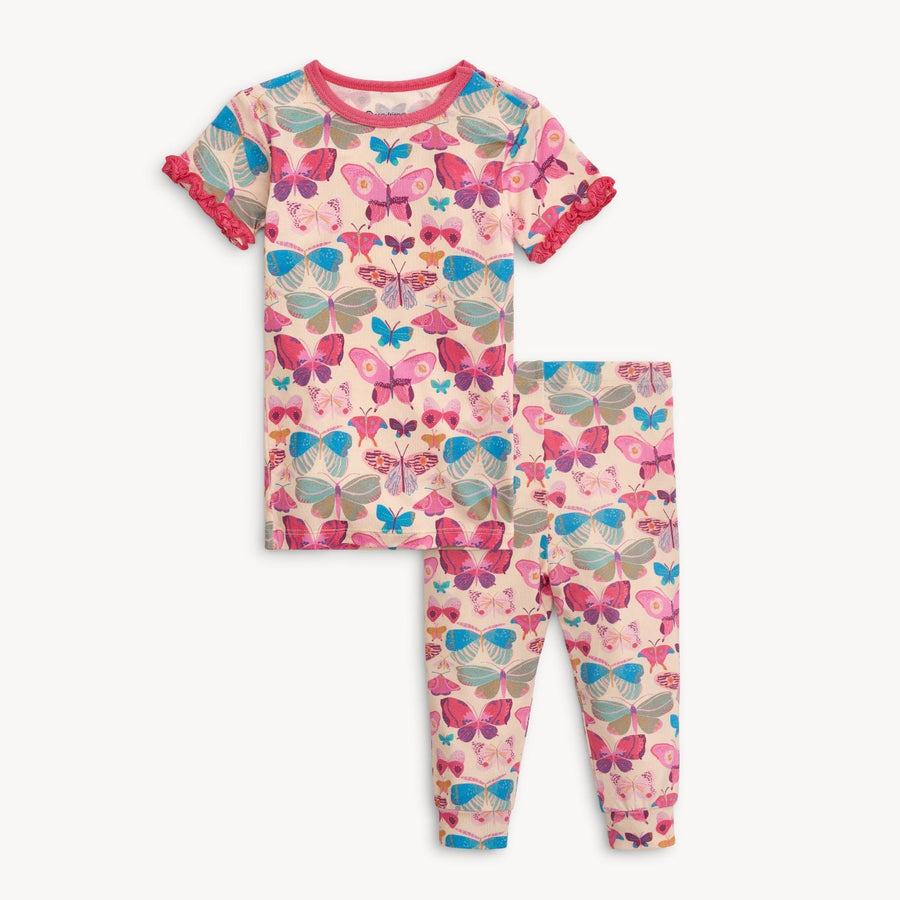 Modal Magnetic Toddler Pajamas - All A-Flutter