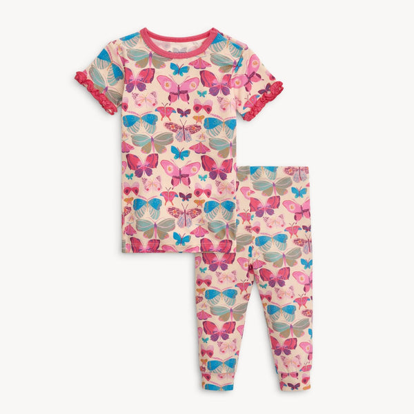 Modal Magnetic Toddler Pajamas - All A-Flutter