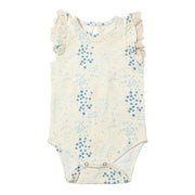 Amber Onesie - Blue Spring Floral