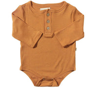 AYNOR Rib Onesie - Burnt Orange