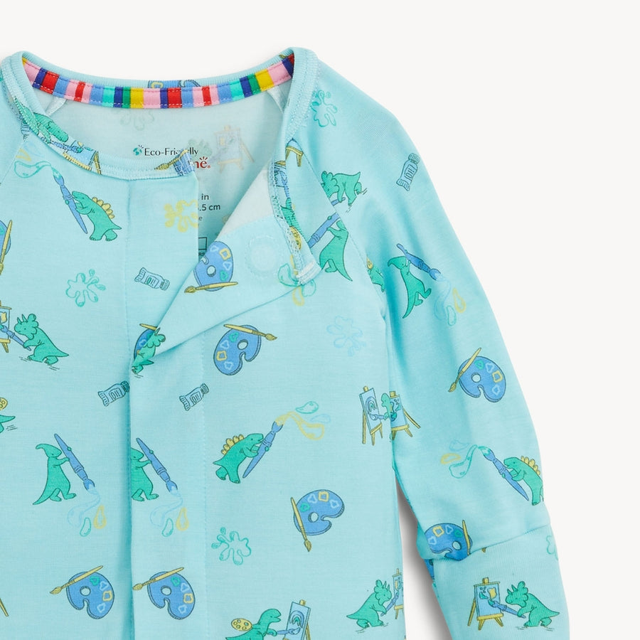 Modal Magnetic Convertible Coverall - Sketch A Saurus
