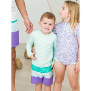 Long Sleeve Rash Guard - Mint