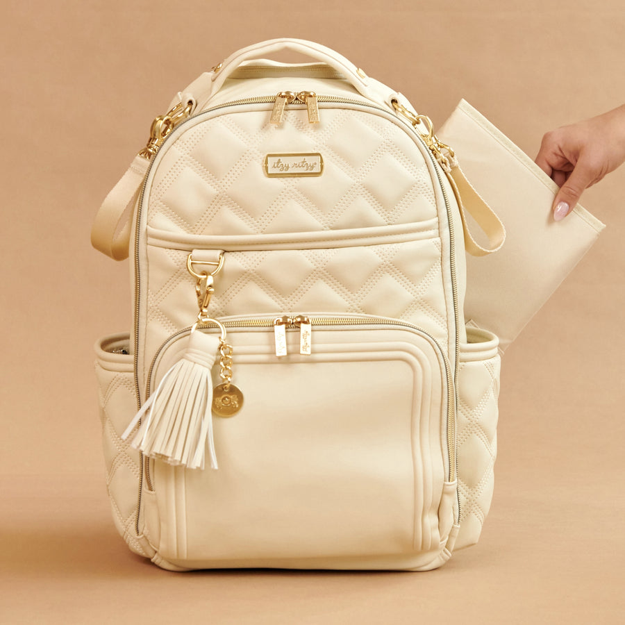 The Boss Plus Backpack Diaper Bag - Milk & Honey