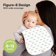 Organic Burp Cloths Vessels - Set of 5