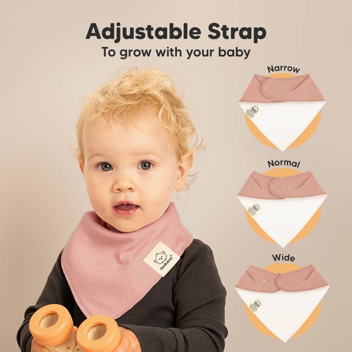 Organic Cotton Bandana Bibs - Butterflies