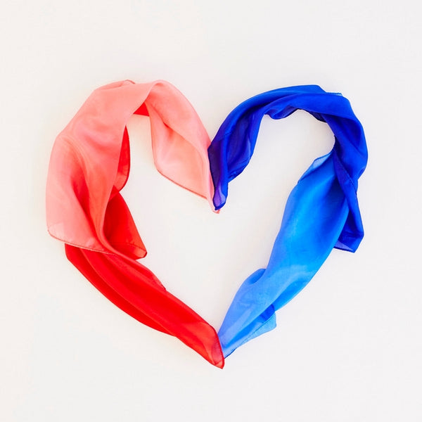 Mini Playsilks - 100% Natural Silk - Various Colors (Seasonal)