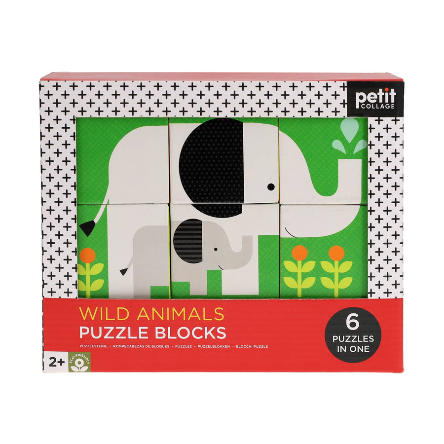 Puzzle Blocks - Wild Animals