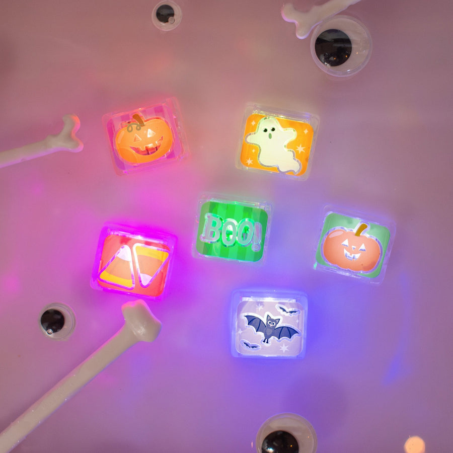 Halloween Light Up Cubes 6 Pack