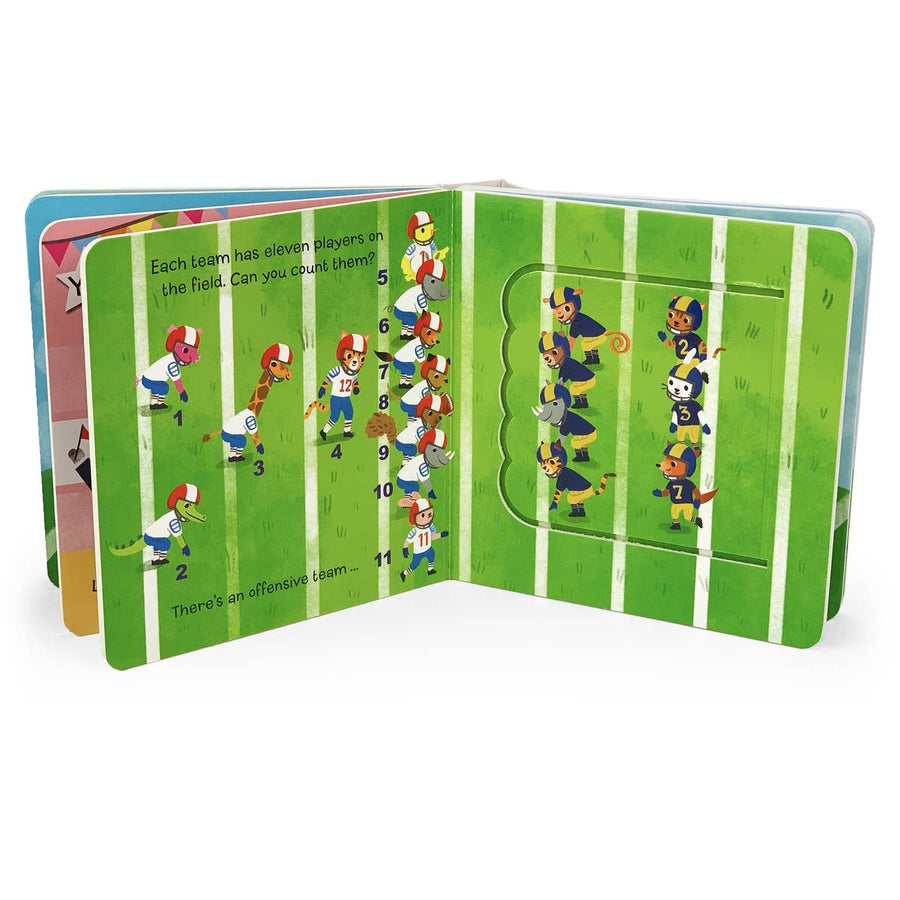 Let's Play Football Lift-A-Flap Sports Board Book