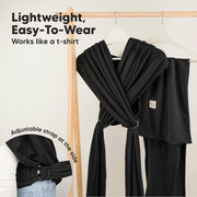 D-Lite Baby Wrap Carrier - Trendy Black