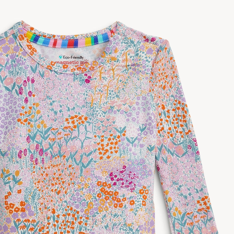 Modal Magnetic Long Sleeve Toddler Pajamas - Arabella