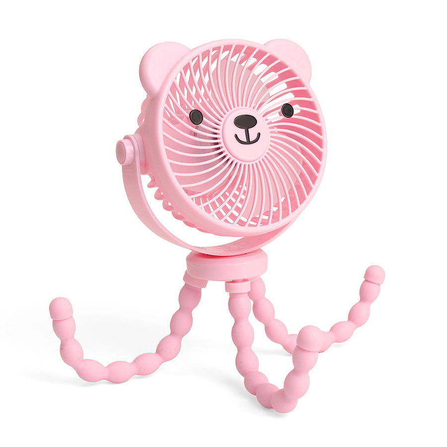 Itzy Breeze Stroller Fan - Pink