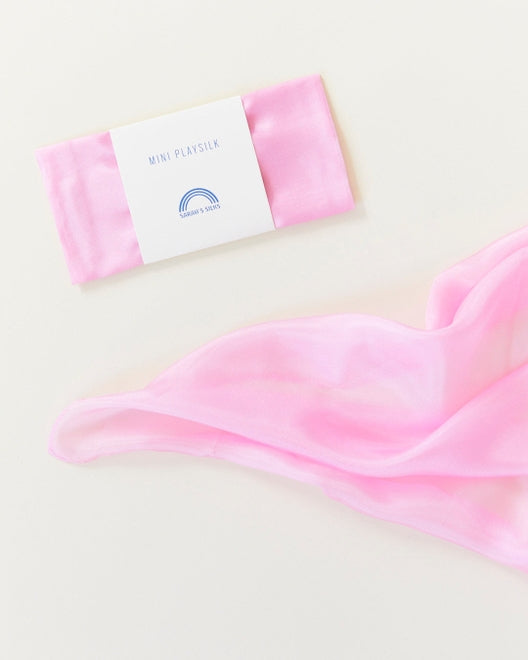 Mini Playsilks - 100% Natural Silk - Various Colors
