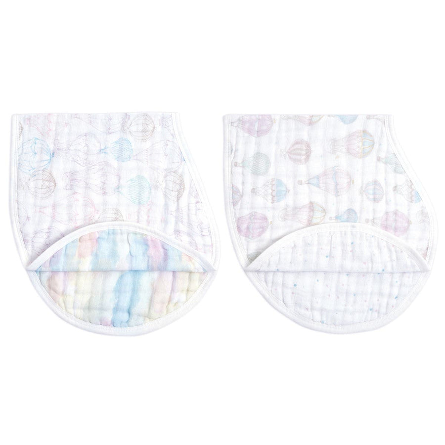 Organic Burpy Bibs (2 Pack) - Above the Clouds
