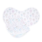 Organic Burpy Bibs (2 Pack) - Above the Clouds