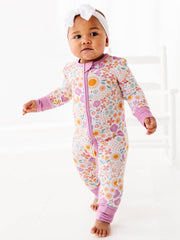 Bamboo Convertible Sleeper - Spring Floral Daisy