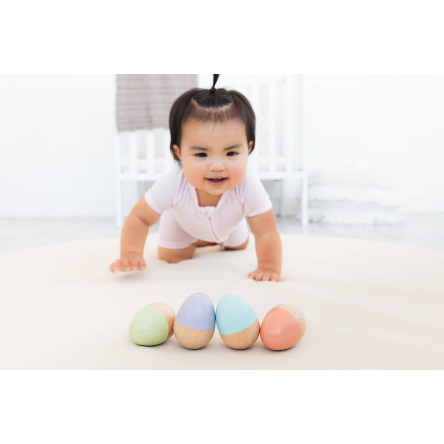 Wooden Egg Shakers Toy