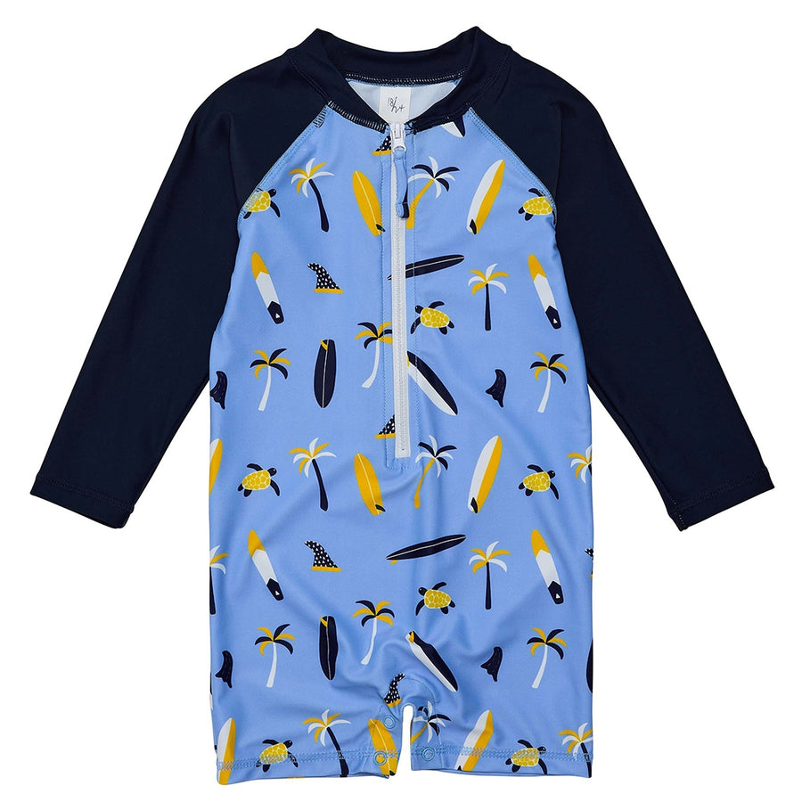 Turtle Break Long Sleeve Sun Suit