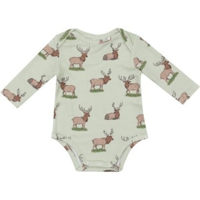 Long Sleeve Bodysuit - Elk