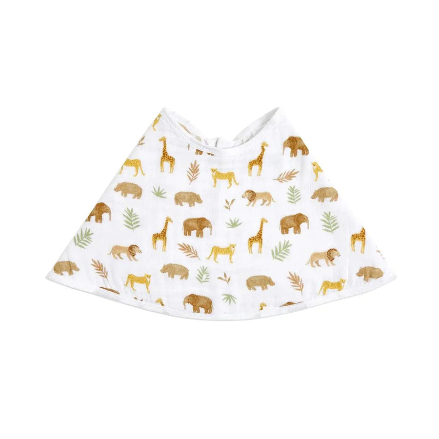 Classic Muslin Burpy Bib - Tanzania Great Migration