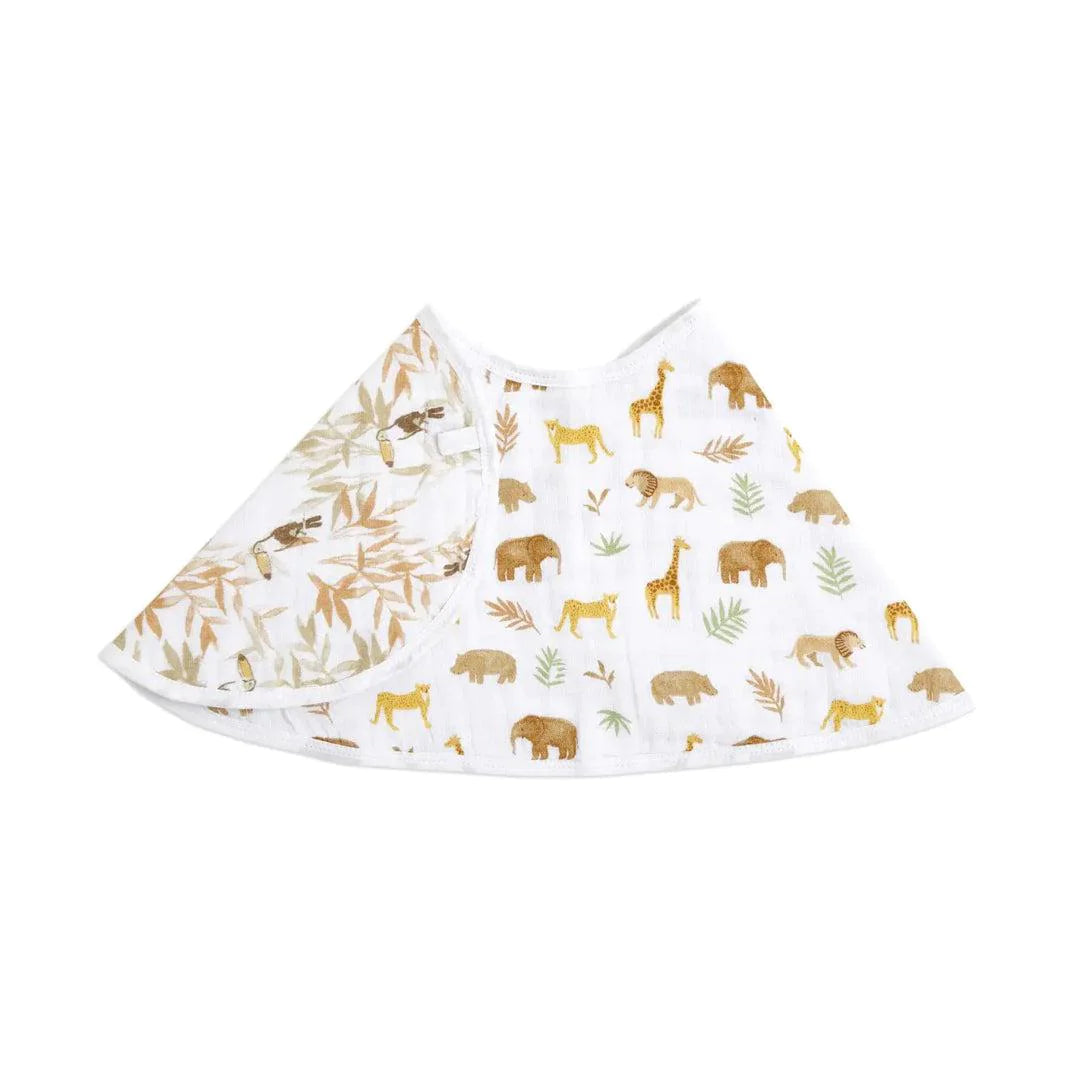 Classic Muslin Burpy Bib - Tanzania Great Migration