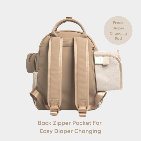Play Diaper Backpack - Latte