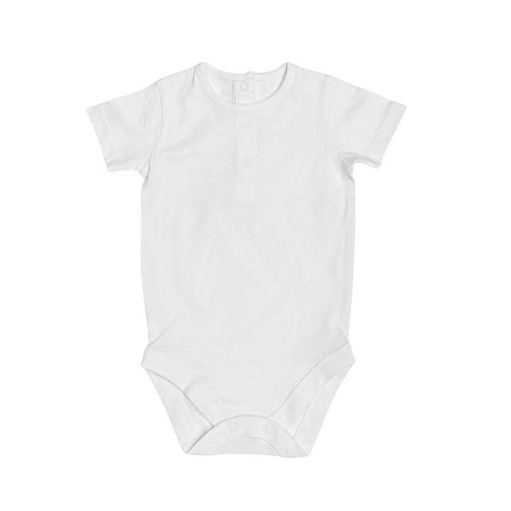 Sailboat Stripe Organic Baby Knit Shortall + Bodysuit Set