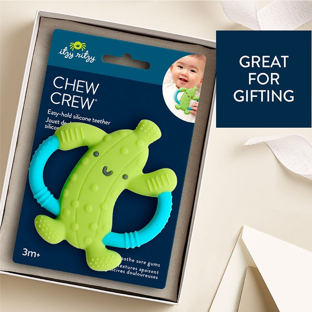 Chew Crew Silicone Teether - Pickle