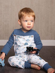 Grow With Me Dungarees - Toby Tortoise
