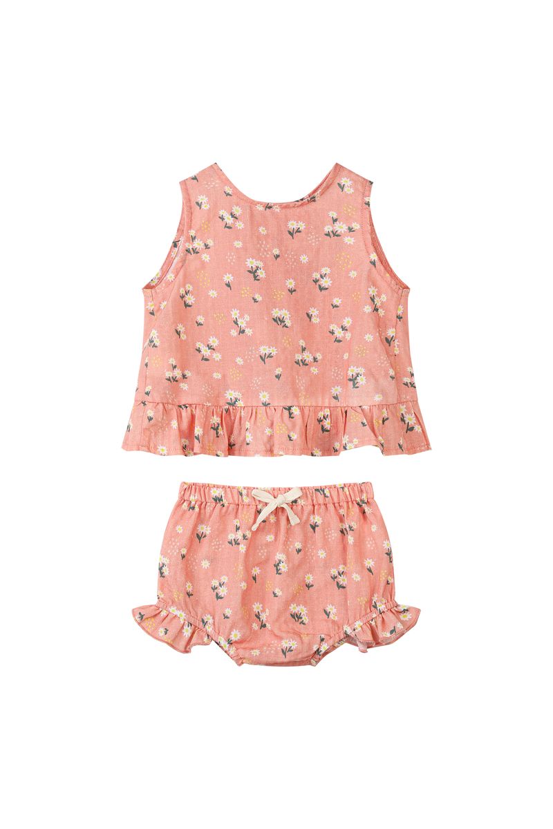 Aria Set - Peach Floral