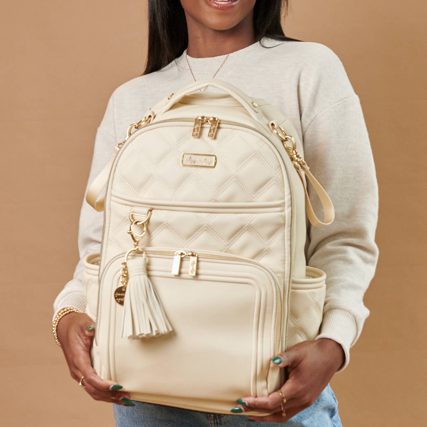 The Boss Plus Backpack Diaper Bag - Milk & Honey