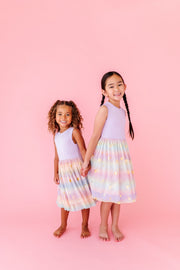 Tulle Tutu Dress - Spring Rainbow Twinkle