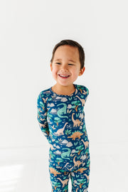 Two Piece Pajama Set - Arlo Dinosaur