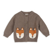 Fox Pocket Baby Knit Cardigan Sweater