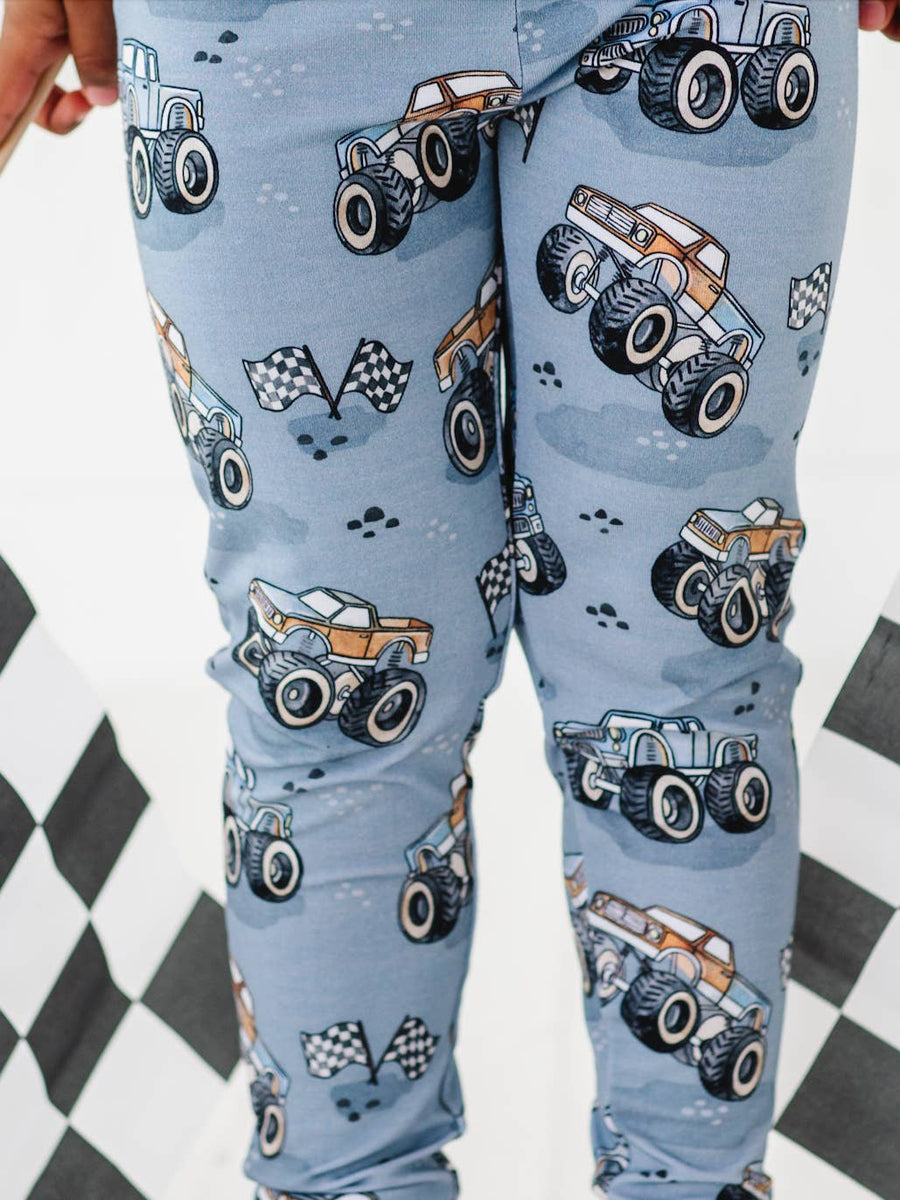 Two Piece Pajama Set - Wheelie Big