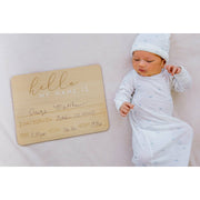Baby Arrival Milestone Photo Prop