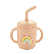 Fresh & Messy Sippy Cup - Rainbows and Sunshine