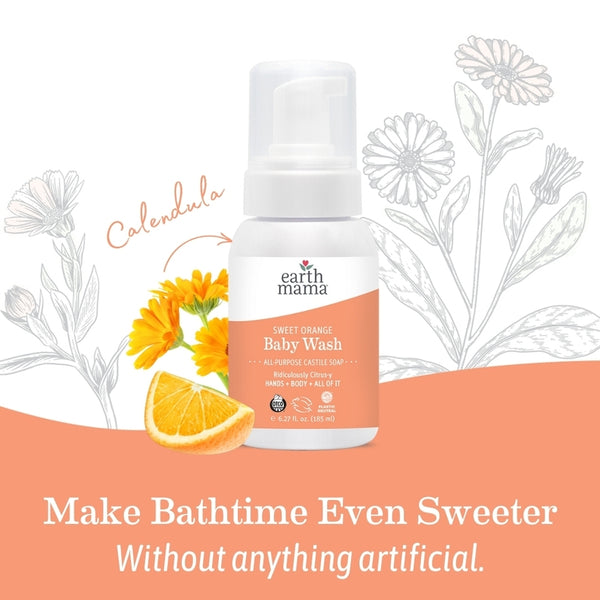 Sweet Orange Baby Wash