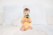 Mallard Duck Wooden & Plush Teether