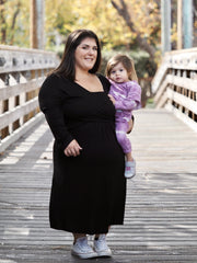 Wrap Dress - Black