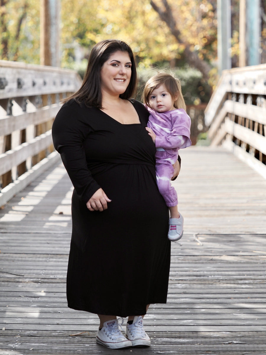 Wrap Dress - Black