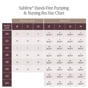 Sublime Hands-free Pumping & Nursing Bra - Busty - Beige