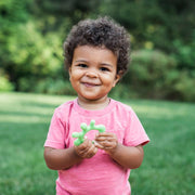 Silicone Front & Side Teether - Light Sage