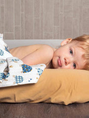 Muslin Swaddle - Toby Tortoise