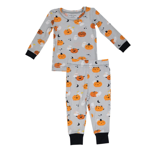 Bamboo Loungewear Set - Pumpkins and Ghosts