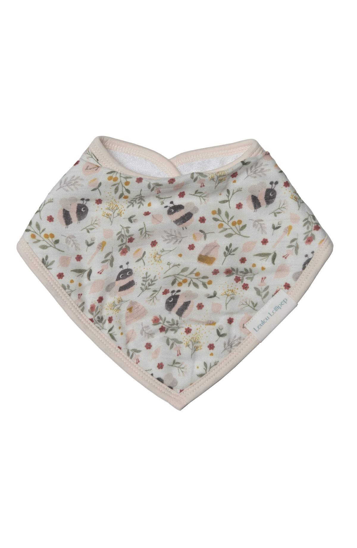 Luxe Muslin Bandana Bib Set - Bumble Bees