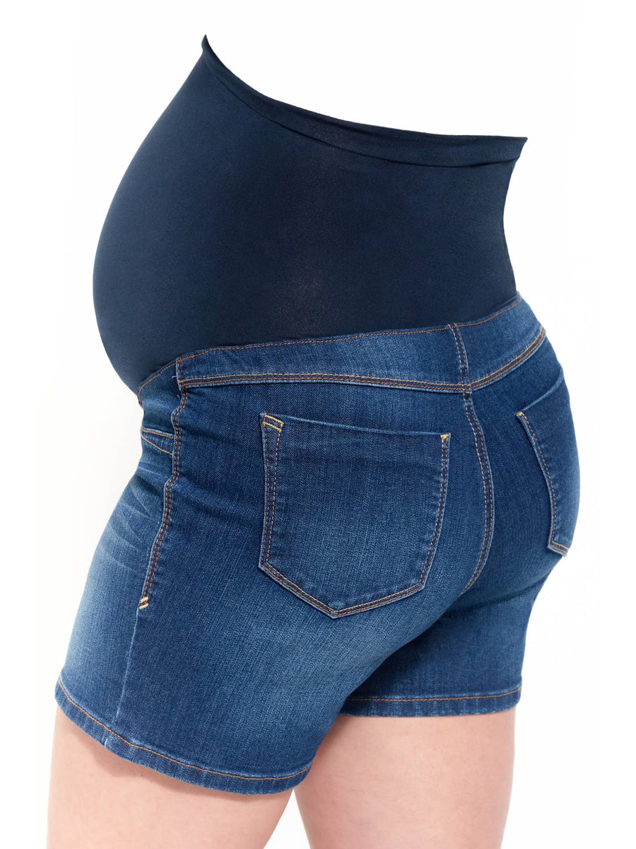 Ziggy Maternity Jean Shorts - 5"