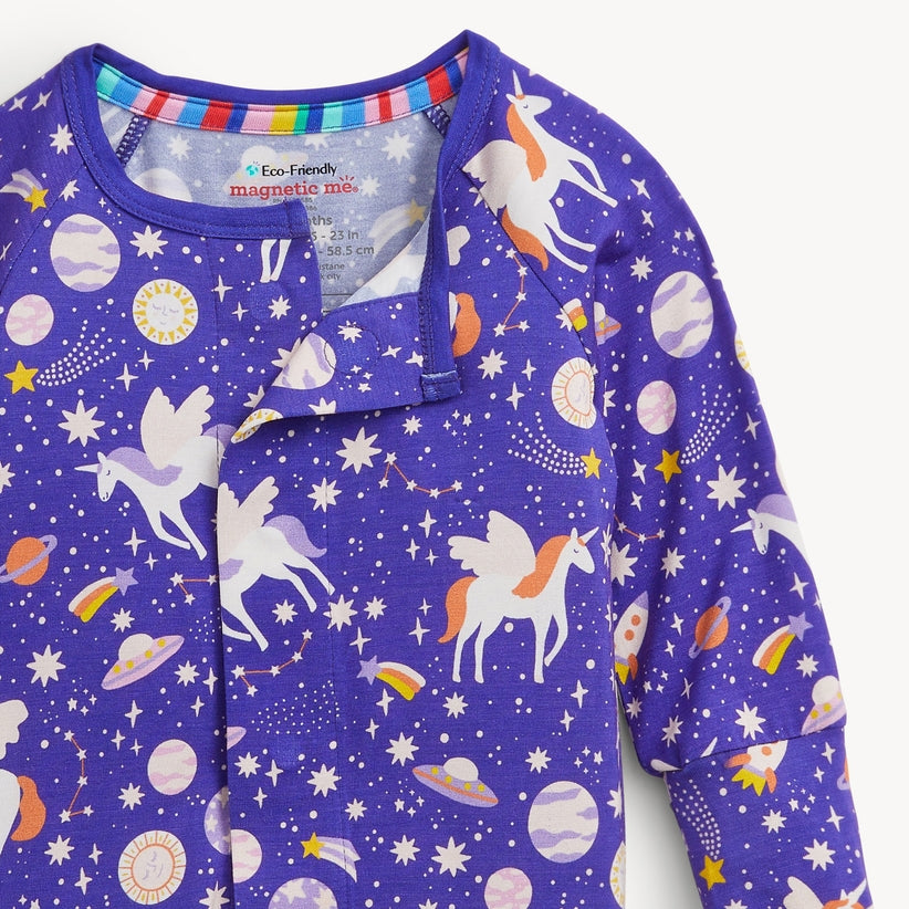 Modal Magnetic Convertible Coverall - Galaxy Glittercorn