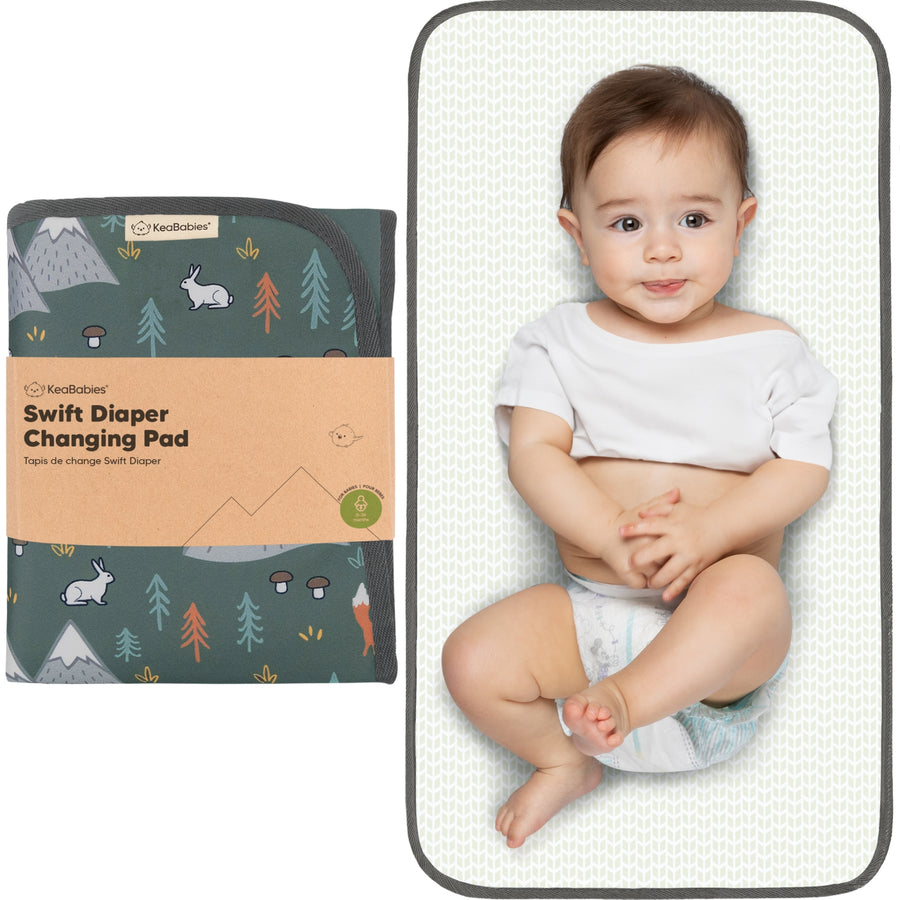 Swift Diaper Changing Pad - Woods